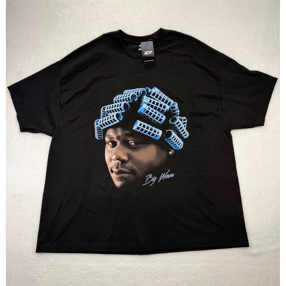 ICY Big Worm Friday Movie Graphic T-Shirt Mens 4XL Black Cotton Short Sleeve New